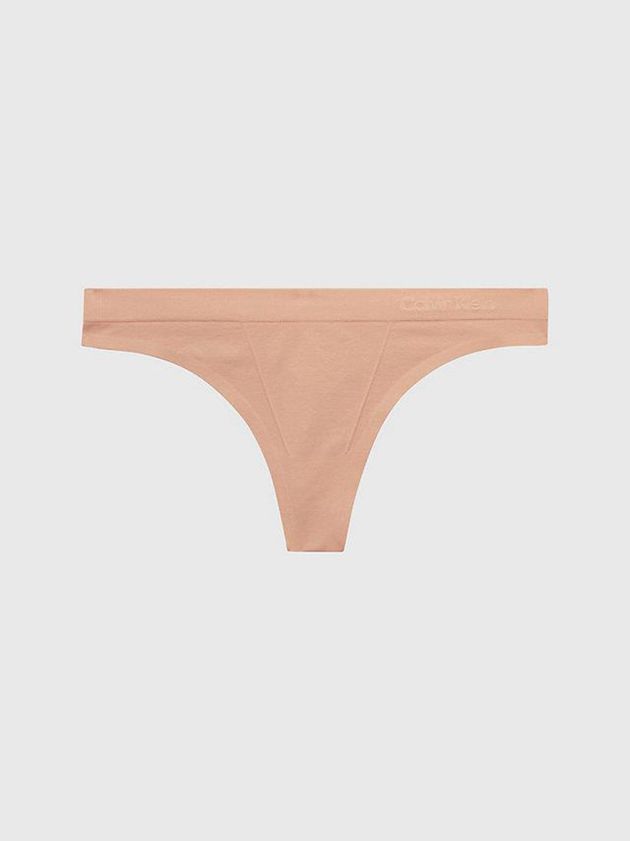 Calvin Klein USA Bonded Flex Womens Thong Pink 6791082-FM